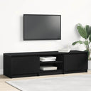 vidaXL Tv-meubel 140x40x35,5 cm bewerkt hout wit