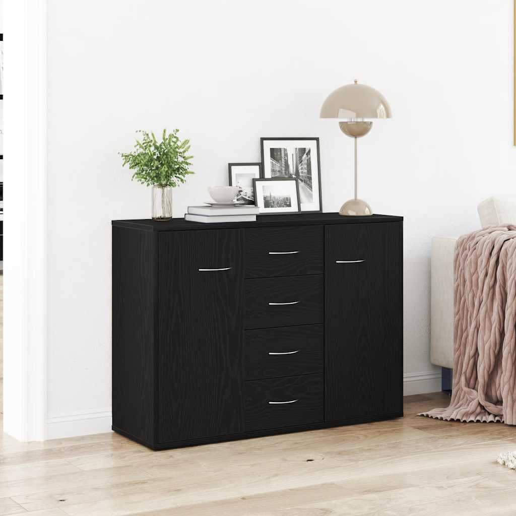 vidaXL Dressoir 88x30x65 cm bewerkt hout wit