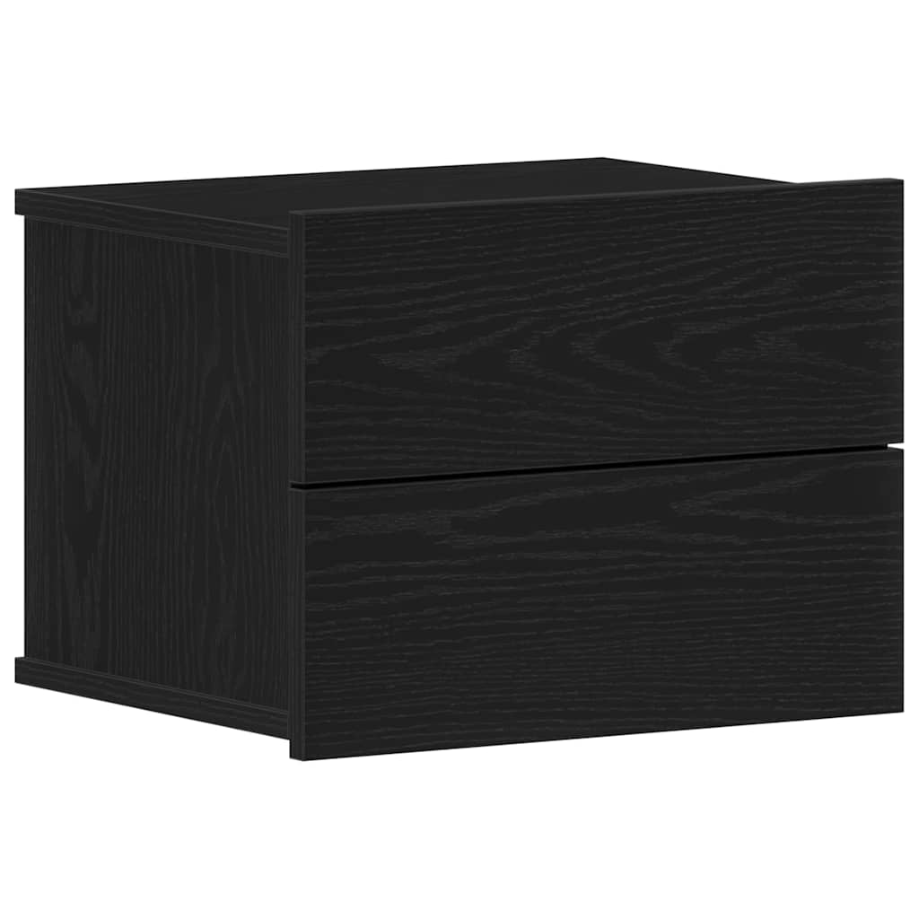 vidaXL Nachtkastje 40x30x30 cm bewerkt hout wit