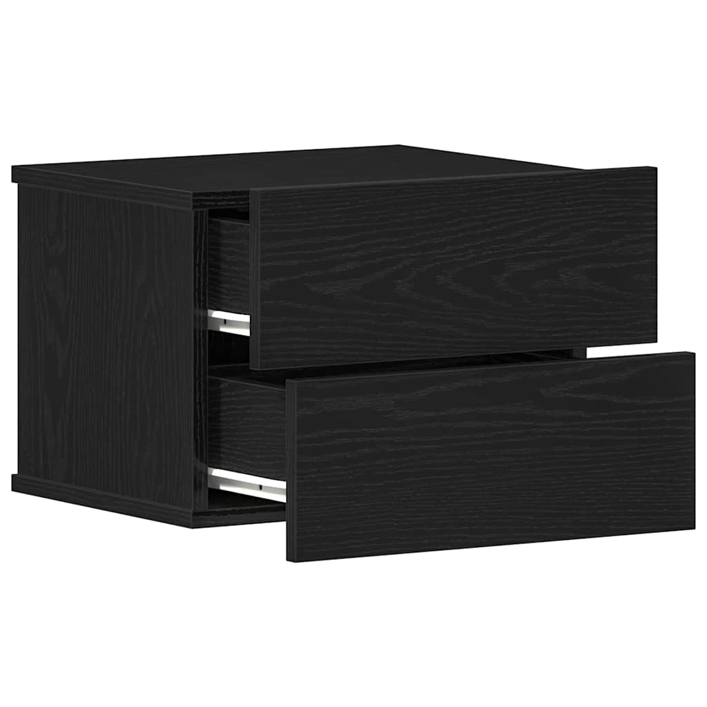 vidaXL Nachtkastje 40x30x30 cm bewerkt hout wit