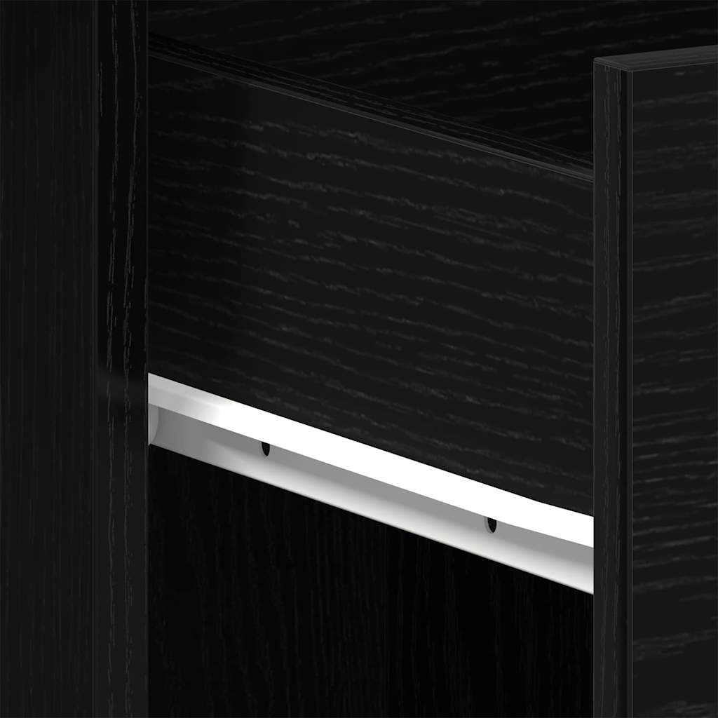 vidaXL Bureau 100x50x76 cm bewerkt hout wit