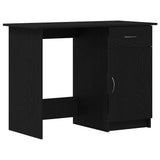 vidaXL Bureau 100x50x76 cm bewerkt hout wit