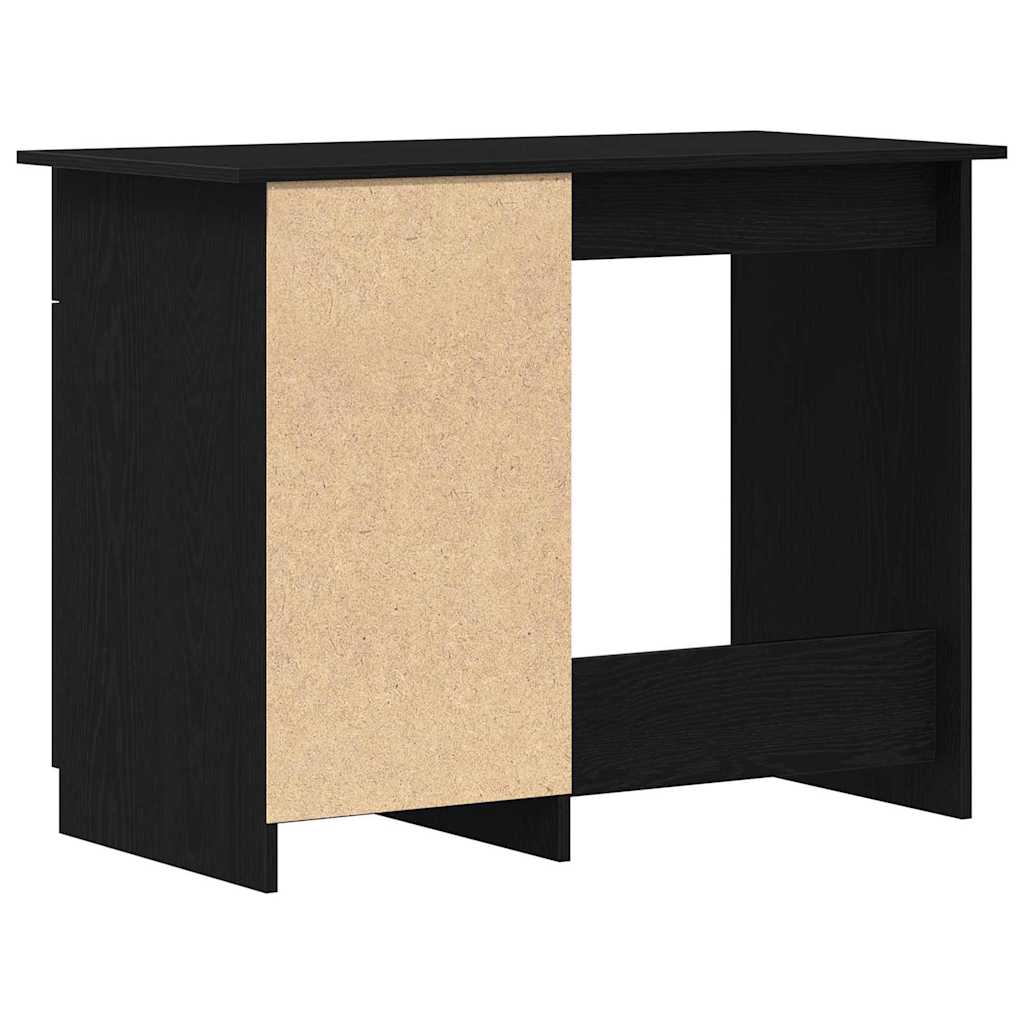 vidaXL Bureau 100x50x76 cm bewerkt hout wit
