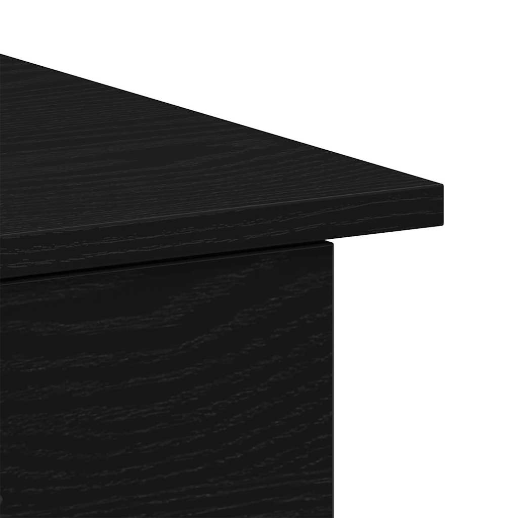 vidaXL Bureau 100x50x76 cm bewerkt hout wit