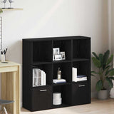 vidaXL Boekenkast 98x30x98 cm bewerkt hout wit