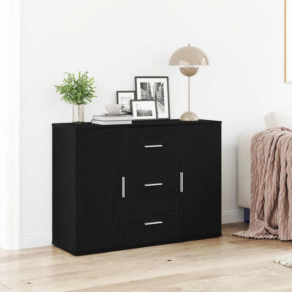 vidaXL Sideboard 91x29.5x65 cm engineered wood white