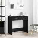 vidaXL Bureau 80x40x75 cm bewerkt hout wit