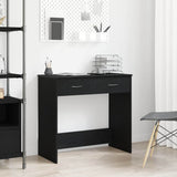 vidaXL Bureau 80x40x75 cm bewerkt hout wit