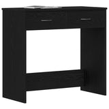vidaXL Bureau 80x40x75 cm bewerkt hout wit