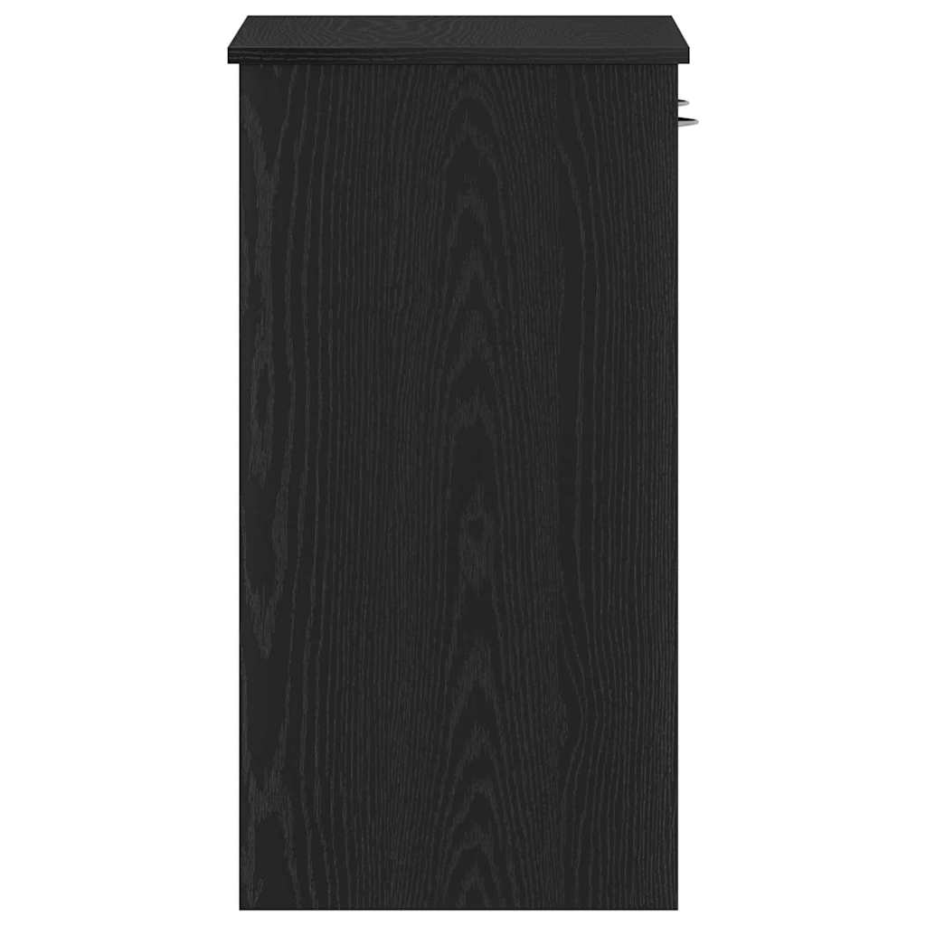 vidaXL Bureau 80x40x75 cm bewerkt hout wit