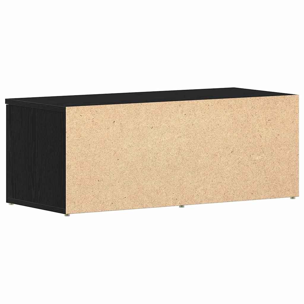 vidaXL Tv-meubel 80x34x30 cm bewerkt hout wit