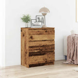 vidaXL Dressoir 60x35x76 cm bewerkt hout wit