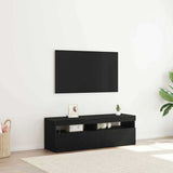 vidaXL Tv-meubel met LED-verlichting 120x35x40 cm wit