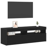 vidaXL Tv-meubel met LED-verlichting 120x35x40 cm wit