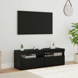 vidaXL Tv-meubel met LED-verlichting 120x35x40 cm wit