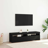vidaXL Tv-meubel met LED-verlichting 120x35x40 cm wit
