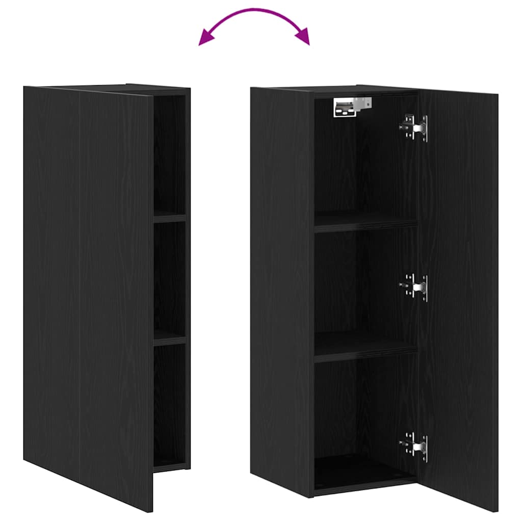 vidaXL Tv-meubel 30,5x30x60 cm bewerkt hout wit