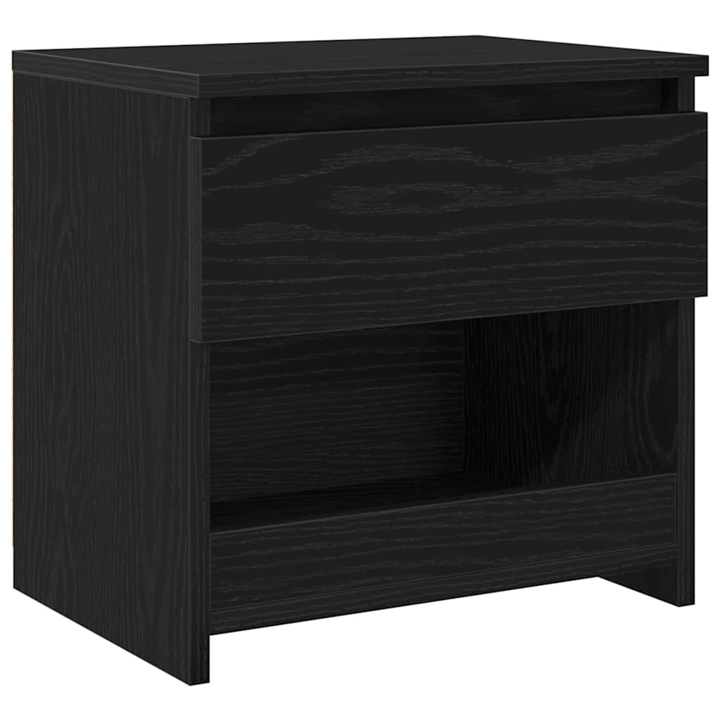 vidaXL Nachtkastje 40x30x39 cm bewerkt hout wit