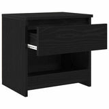vidaXL Nachtkastje 40x30x39 cm bewerkt hout wit