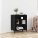 vidaXL Dressoir 57x35x70 cm bewerkt hout wit