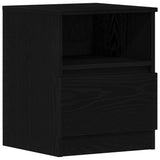 vidaXL Nightstand 40x40x50 cm engineered wood white