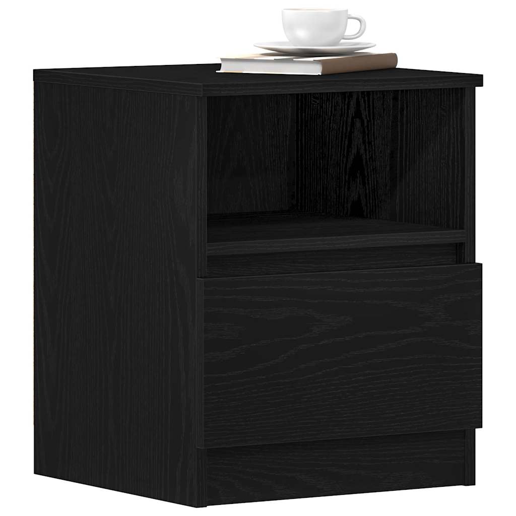 vidaXL Nightstand 40x40x50 cm engineered wood white