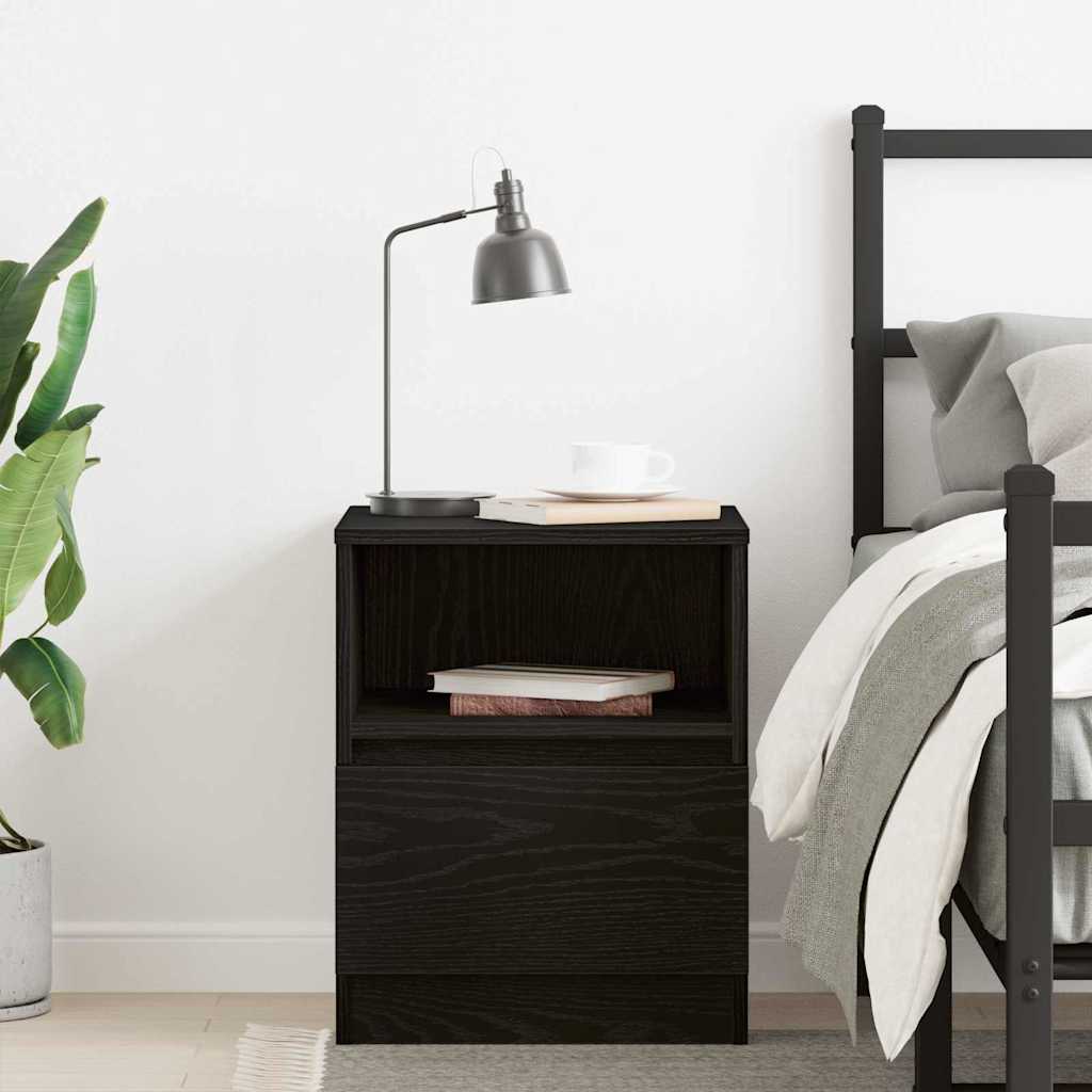 vidaXL Nightstand 40x40x50 cm engineered wood white