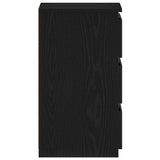 vidaXL Nachtkastje 40x35x62,5 cm bewerkt hout wit