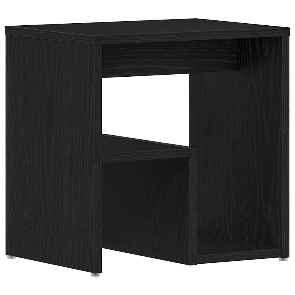 vidaXL Nachtkastje 40x30x40 cm bewerkt hout wit