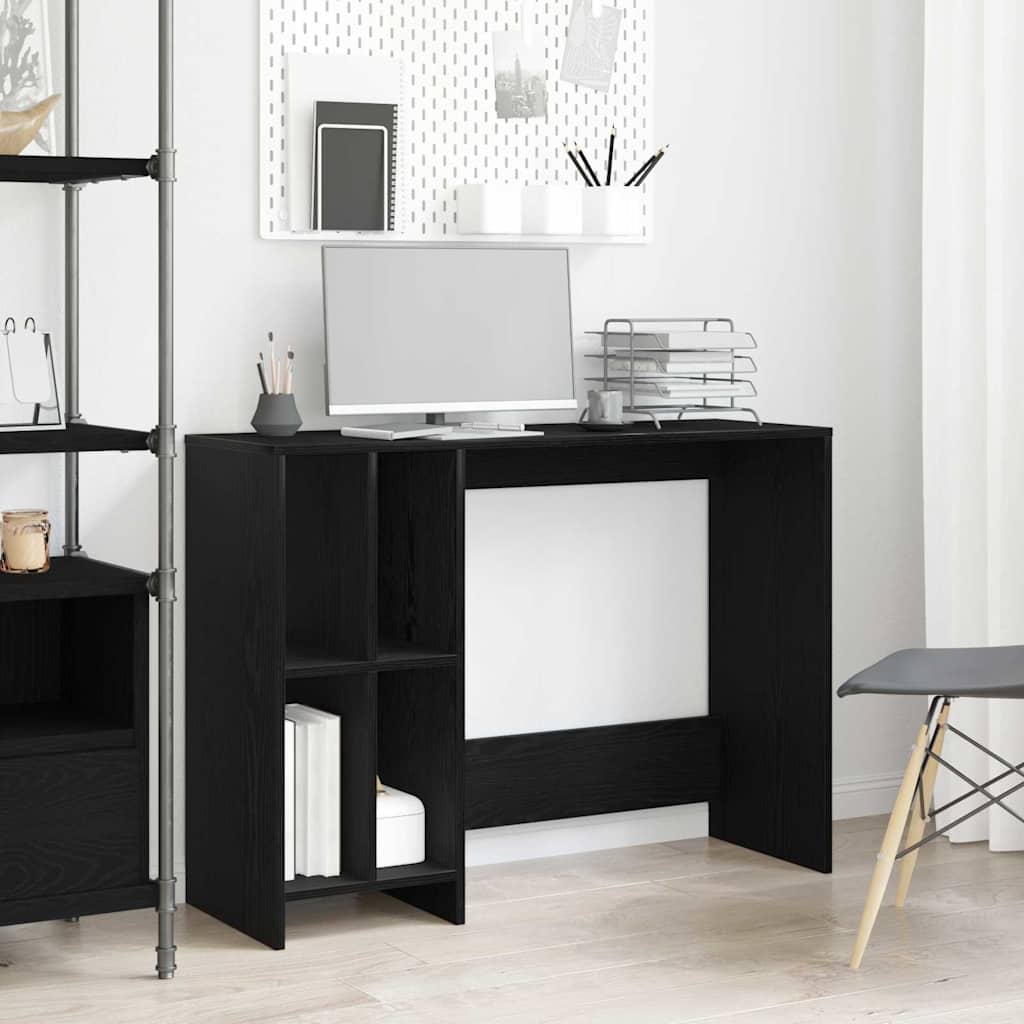 vidaXL Bureau 102,5x35x75 cm bewerkt hout wit