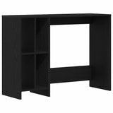 vidaXL Bureau 102,5x35x75 cm bewerkt hout wit