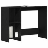 vidaXL Bureau 102,5x35x75 cm bewerkt hout wit