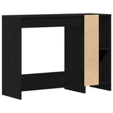 vidaXL Bureau 102,5x35x75 cm bewerkt hout wit
