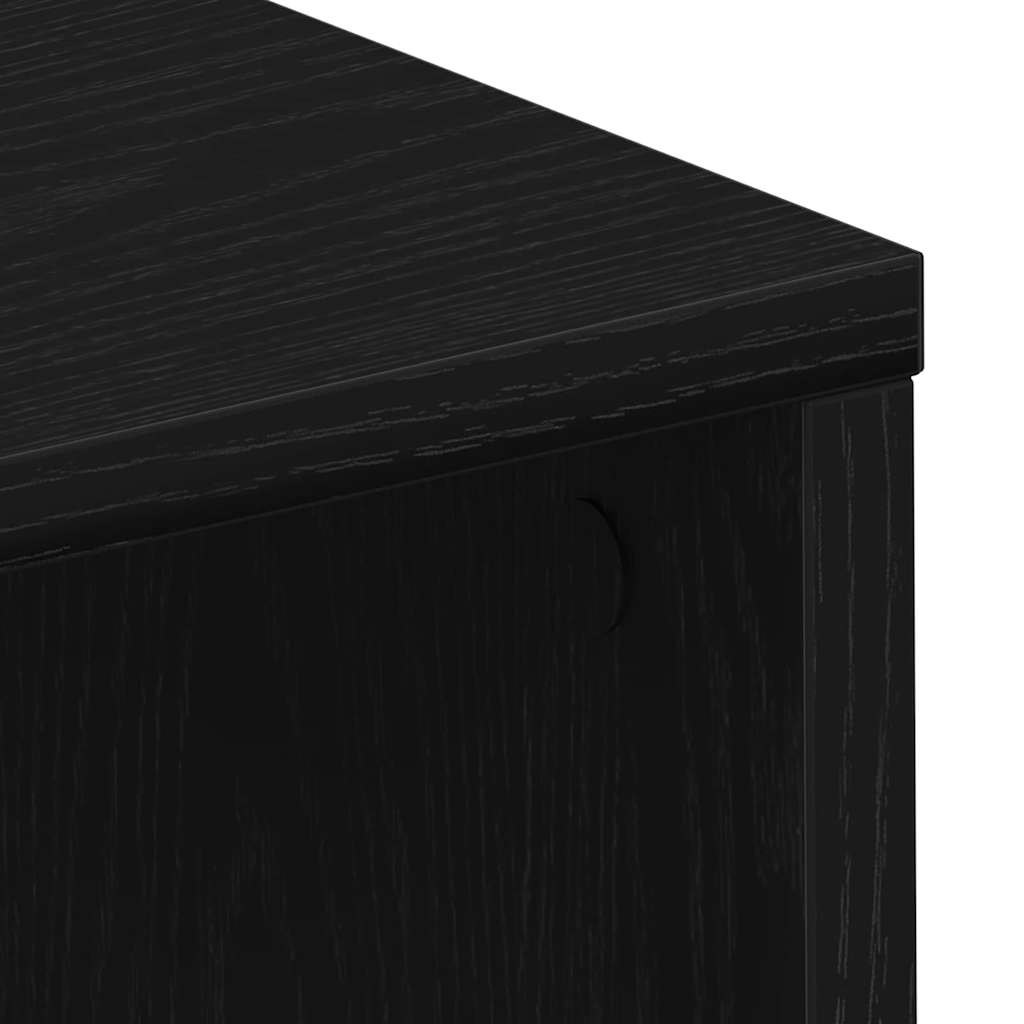 vidaXL Bureau 102,5x35x75 cm bewerkt hout wit