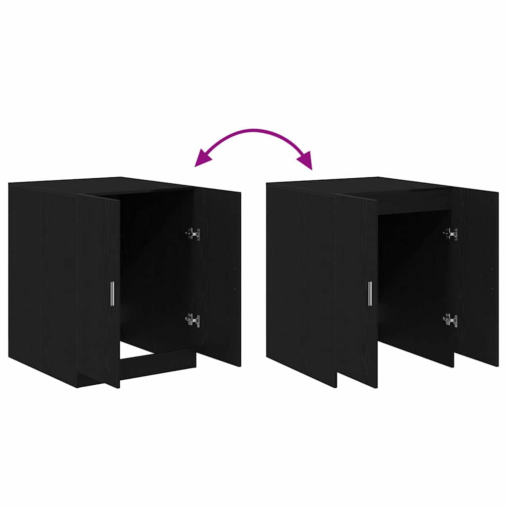 vidaXL Wasmachinekast 71x71,5x91,5 cm wit
