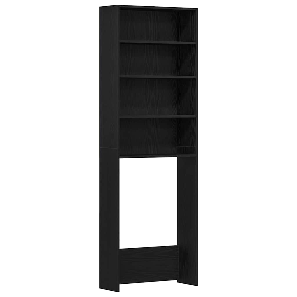 vidaXL Wasmachinekast 64x24x190 cm wit