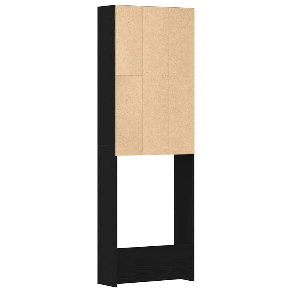 vidaXL Wasmachinekast 64x24x190 cm wit