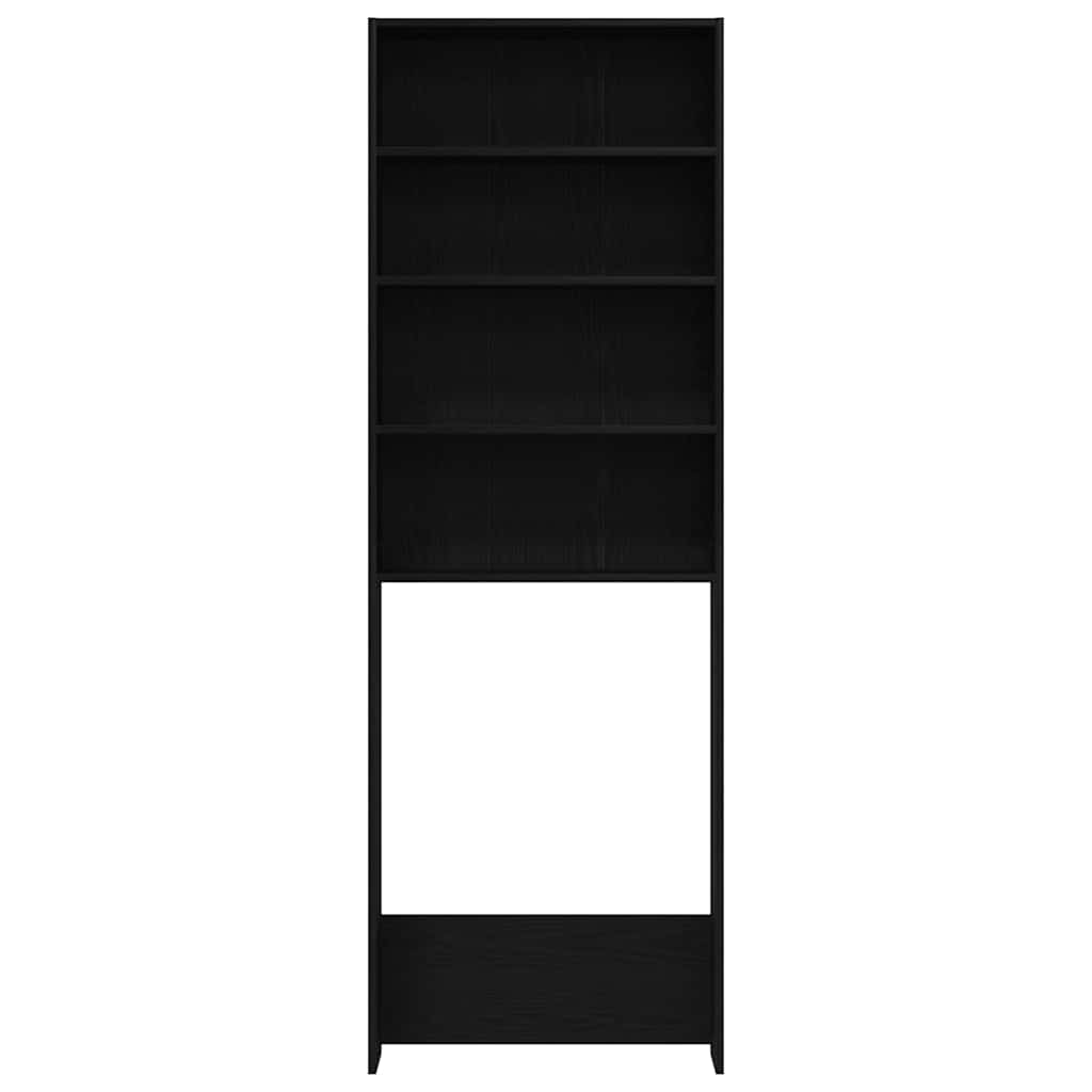 vidaXL Wasmachinekast 64x24x190 cm wit