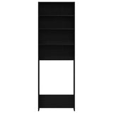vidaXL Wasmachinekast 64x24x190 cm wit