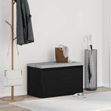 vidaXL Hallway Bench 80x40x45 cm Engineered Wood White