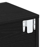 vidaXL Wall-Mounted Bedside Table White