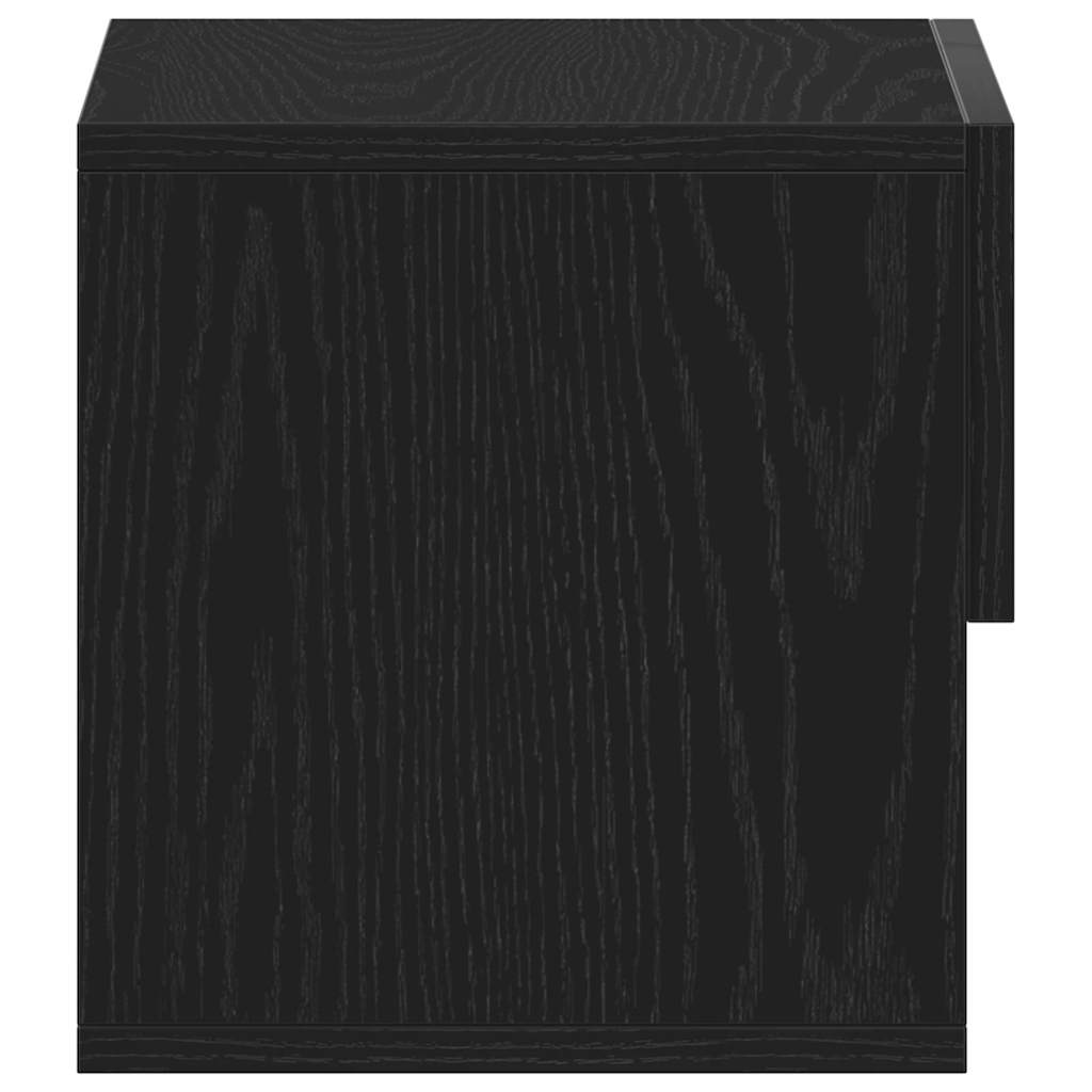 vidaXL Wall-Mounted Bedside Table White