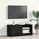 vidaXL Tv-meubel 80x35x36,5 cm bewerkt hout wit