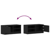 vidaXL Tv-meubel 80x35x36,5 cm bewerkt hout wit