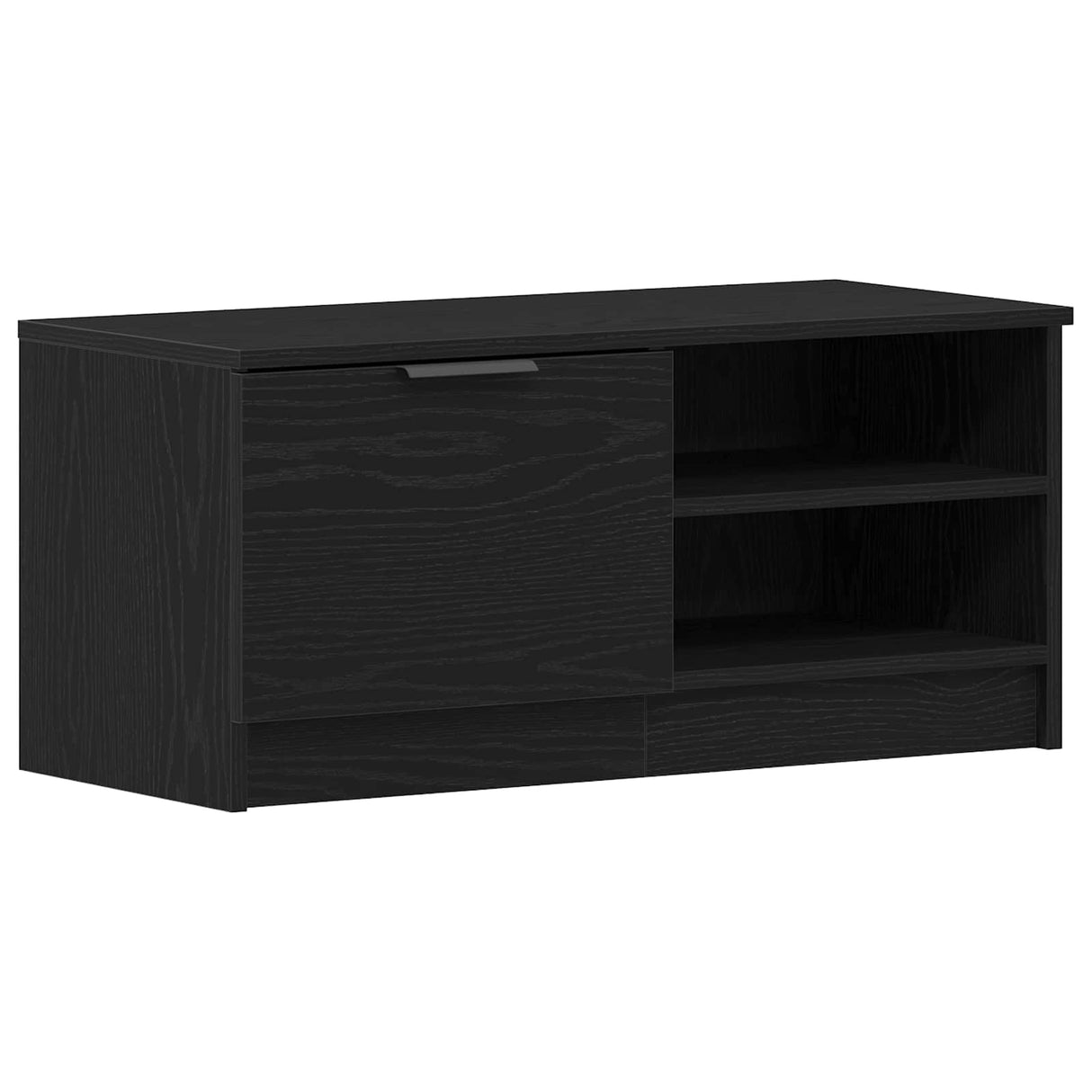vidaXL Tv-meubel 80x35x36,5 cm bewerkt hout wit