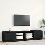 vidaXL Tv-meubel 80x35x36,5 cm bewerkt hout wit