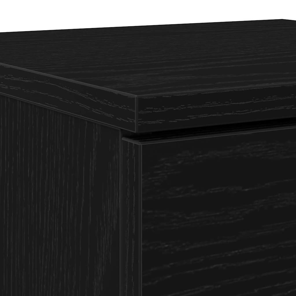 vidaXL Dressoir 30x30x70 cm bewerkt hout wit