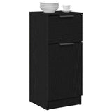 vidaXL Dressoir 30x30x70 cm bewerkt hout wit
