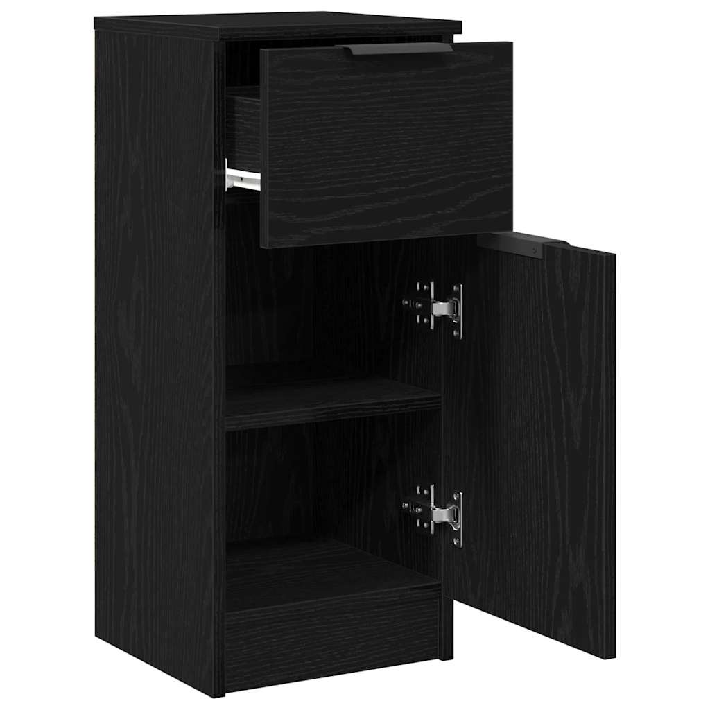 vidaXL Dressoir 30x30x70 cm bewerkt hout wit