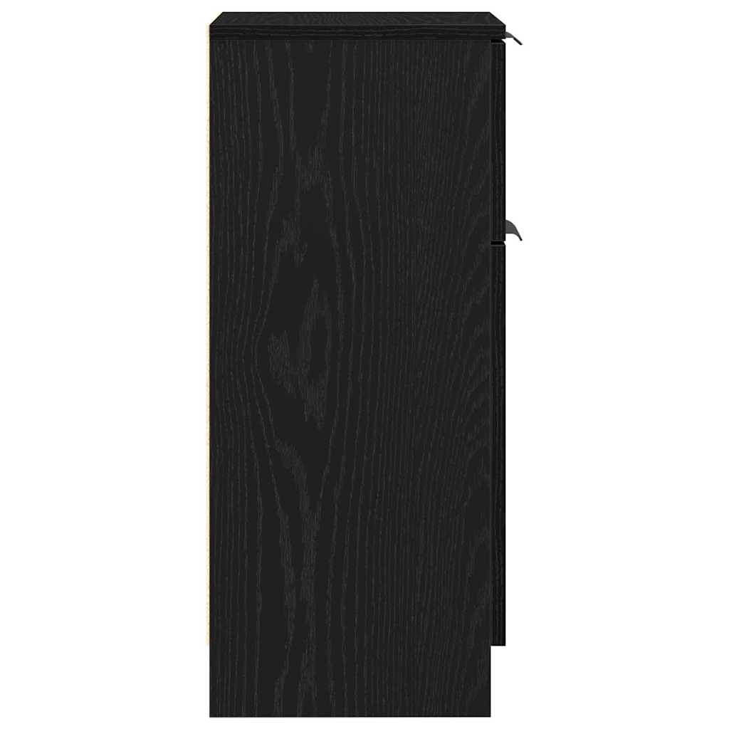 vidaXL Dressoir 30x30x70 cm bewerkt hout wit